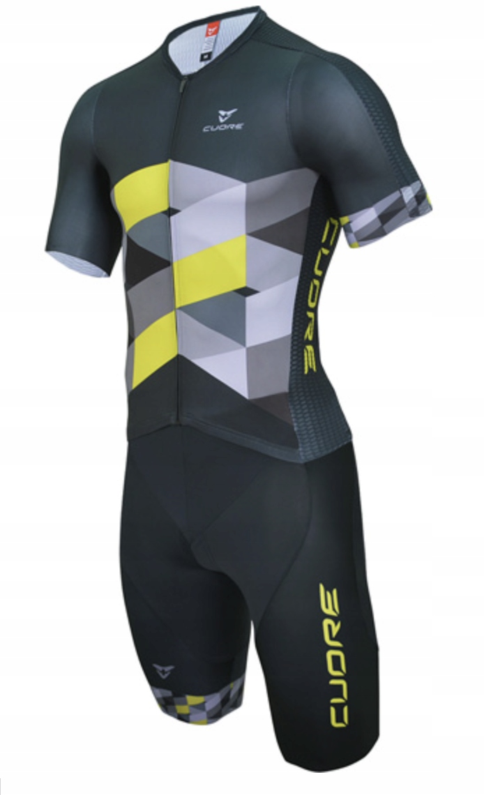 Švýcarský triatlonový oblek Cuore Team Gold, vel. Xs, 1 799 Pln