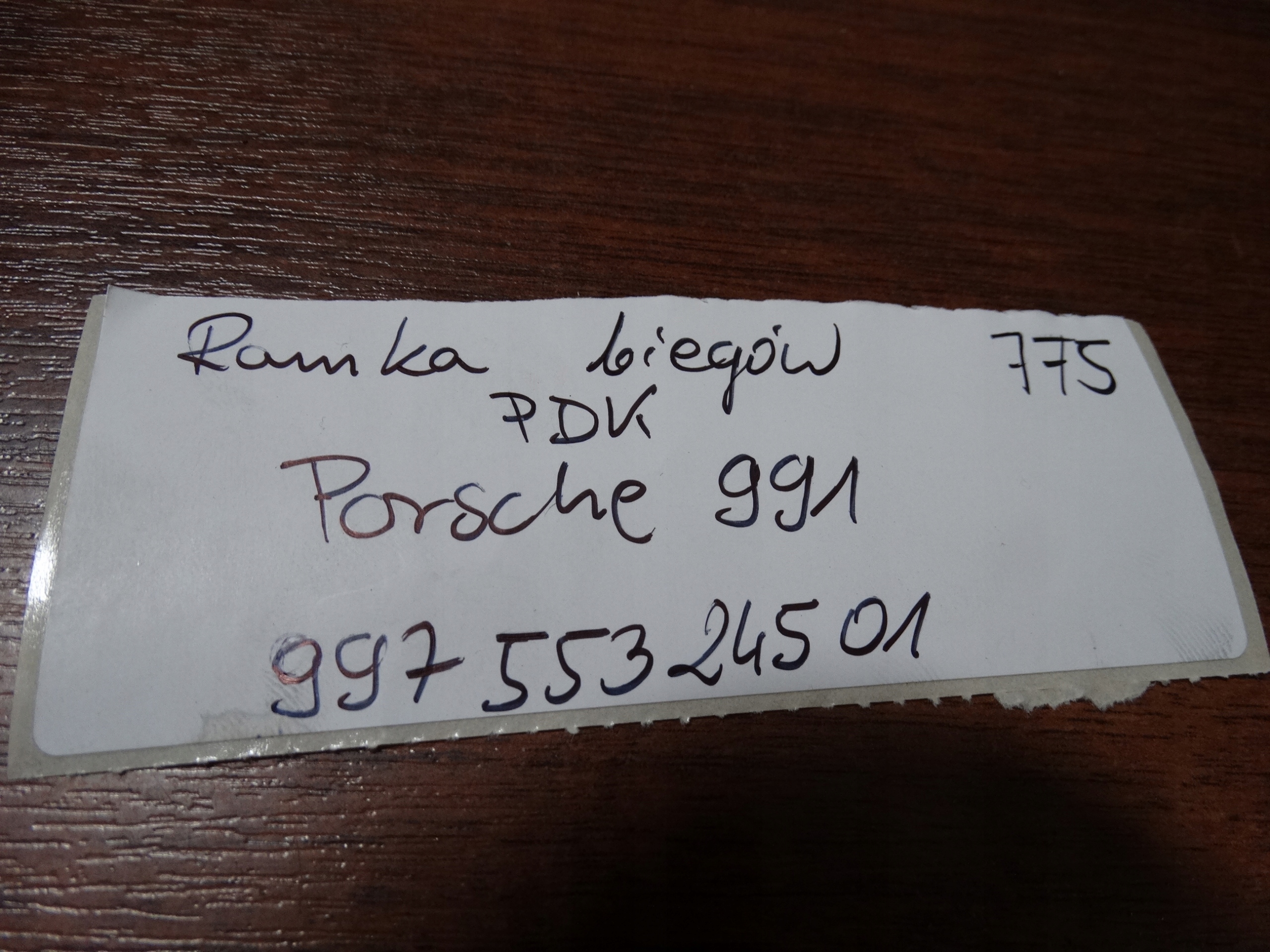 IDEAL RÁM převodů PDK PORSCHE 991 1