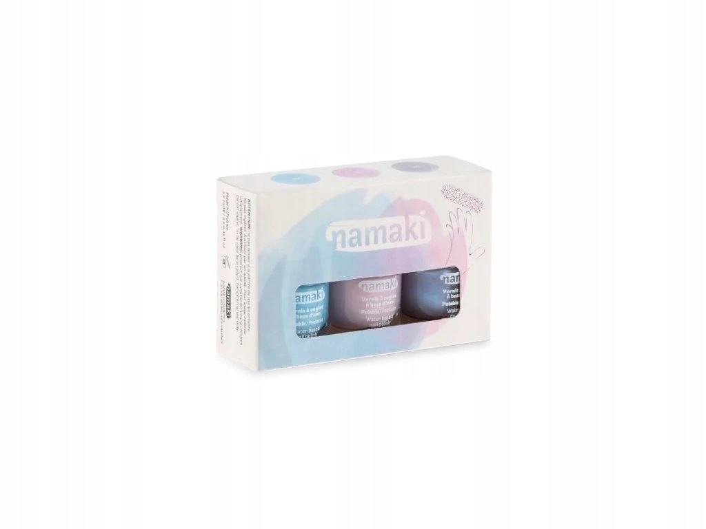 Namaki dětské laky na nehty 3 ks pilníček Frozen Sweets