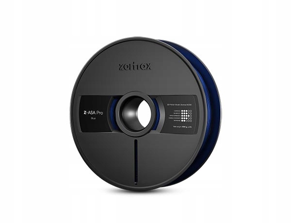Filament ZORTRAX Z-ASA PRO Blue Niebieski 800g 1,75mm do drukarki 3D