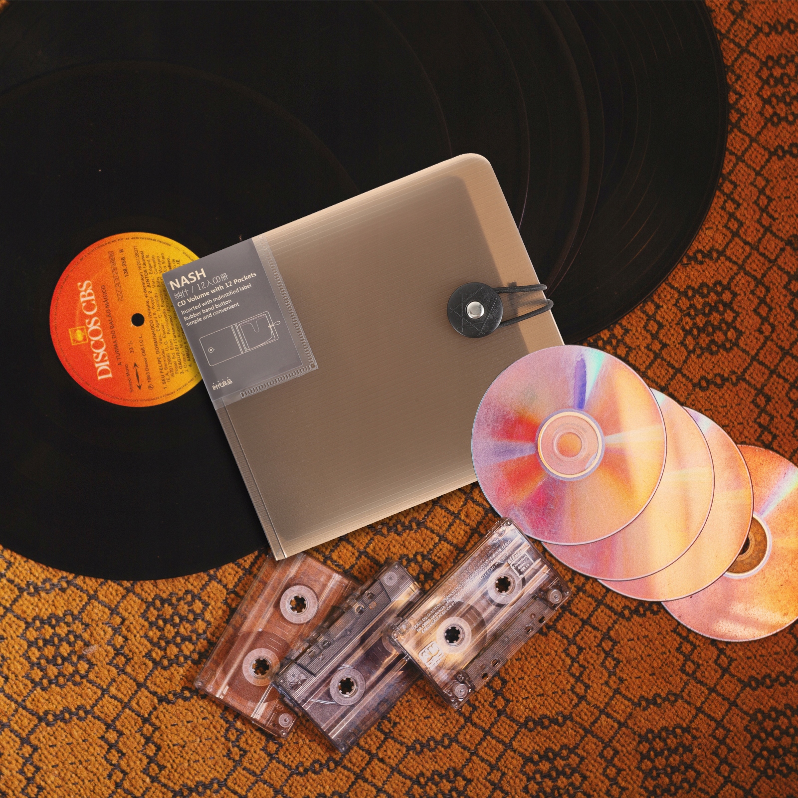 TORBA NA CD PRZEZROCZYSTE PUDEŁKA UCHWYT NA KSIĄŻKI Kod producenta 5167019762701585827