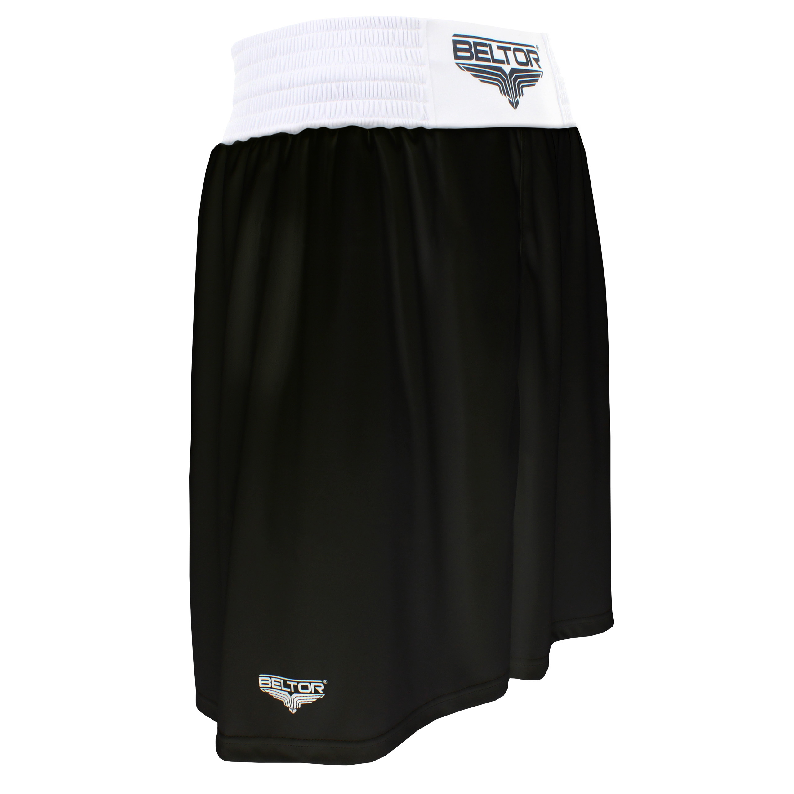 BELTOR SPODENKI SPORTOWE MĘSKIE SZORTY CZARNE PUNCHER Z HAFTEM r. XXXL Rozmiar 3XL