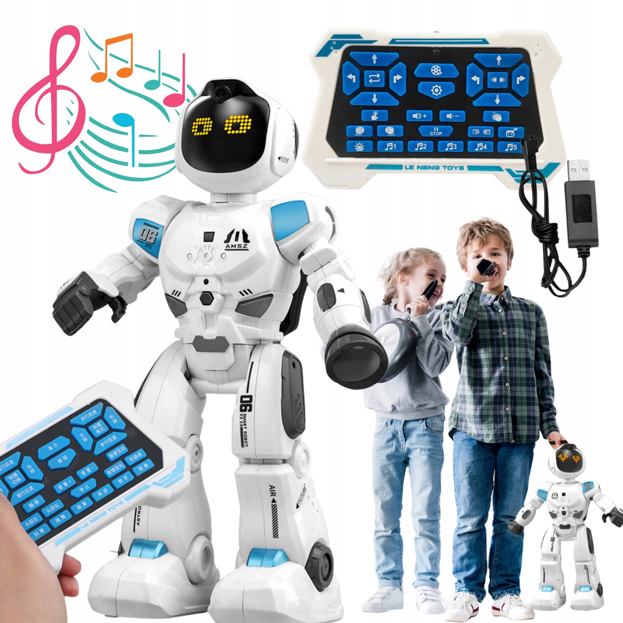 INTERAKTYWNY ROBOT ZDALNIE STEROWANY PROGRAMOWANY