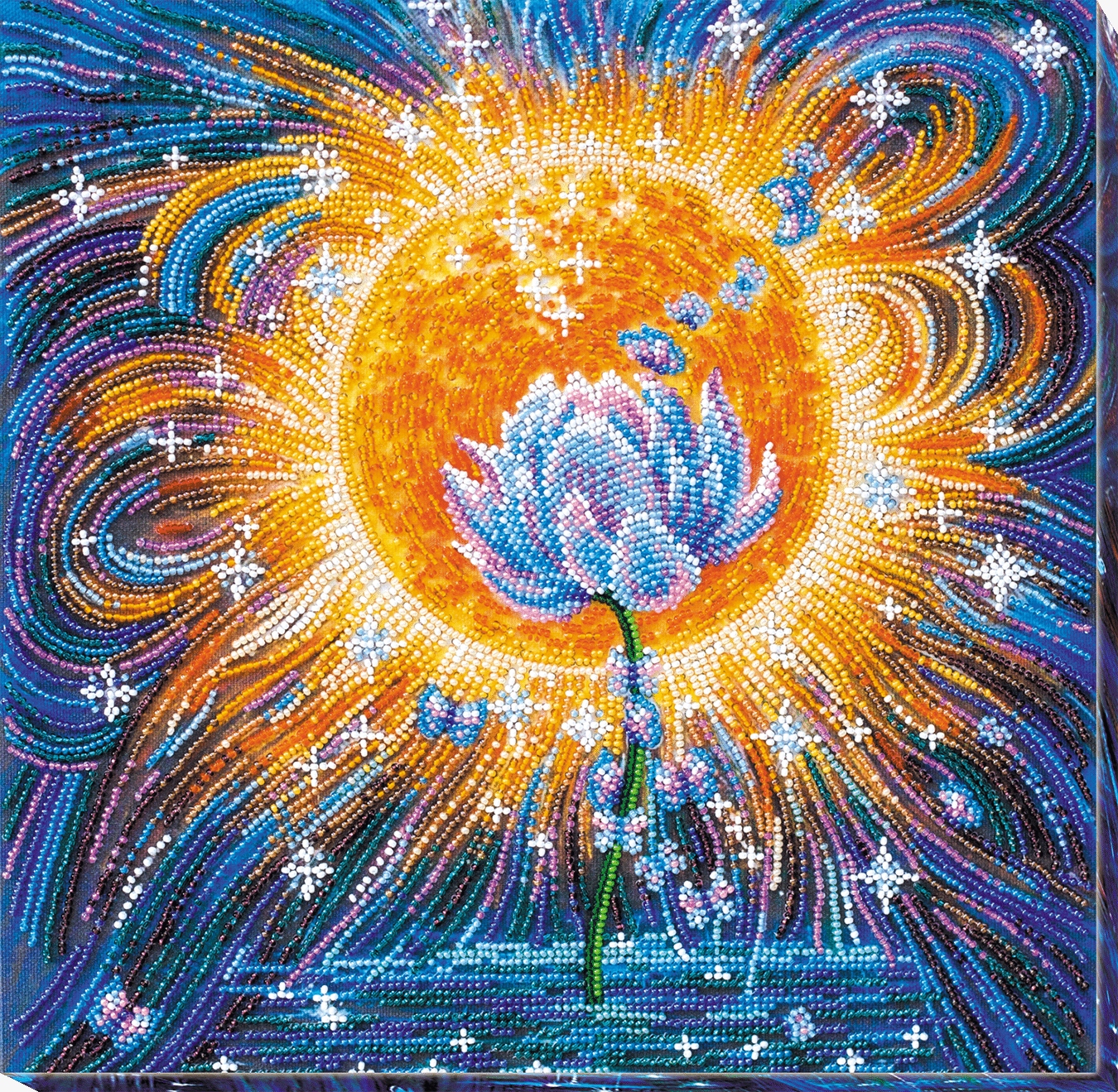 Sada na vyšívání korálků "Magic shine" Diy sada korálků