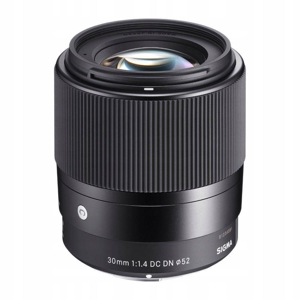 Sigma 30mm f/1.4 DC Dn Contemporary Mft 3 lata