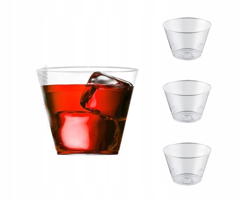 

Pojemniczki Plastikowe Na Desery 24 Szt. 150ML