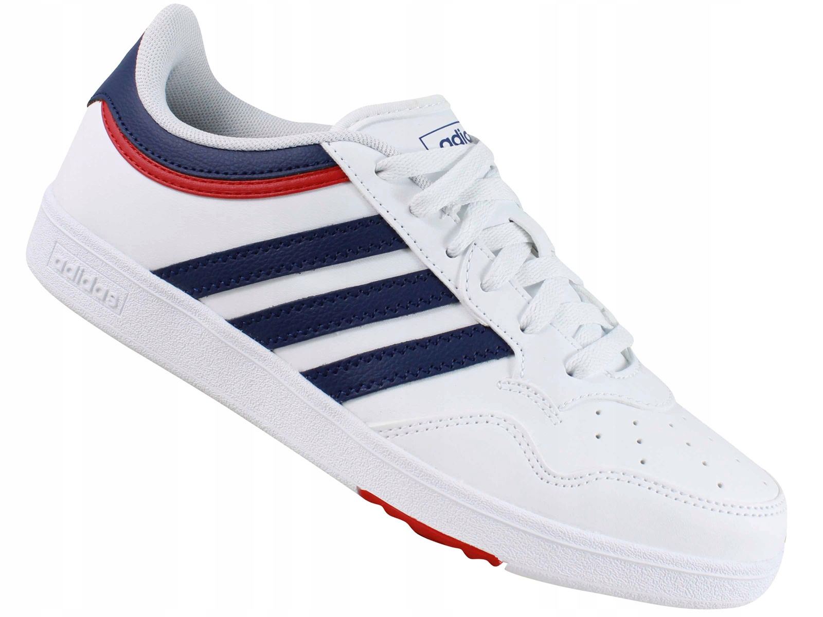Adidas Hoops 4.0 J JI3473 Buty Dziecięce Trampki Tenisówki Białe