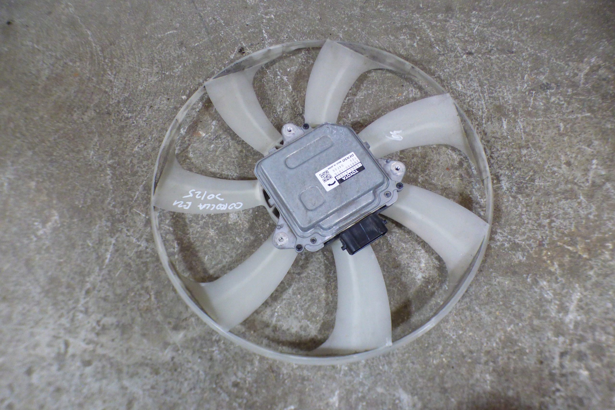 fan mini motor radiator 16363-47060 st.BDB TOYOTA COROLLA XII E21