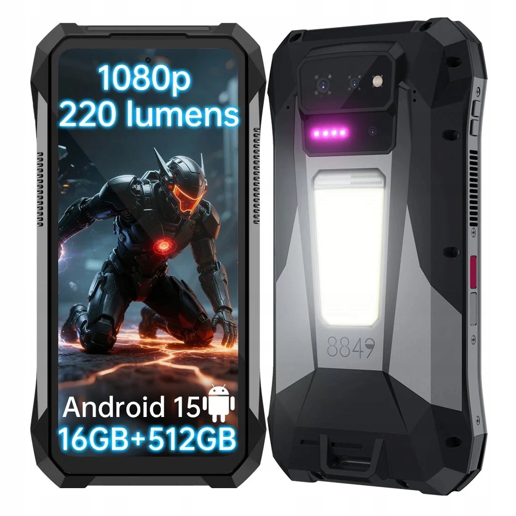Unihertz 8849 Tank X 32 Gb (16 Gb 16 Gb) 512 Gb 17600 mAh 5G Android 15