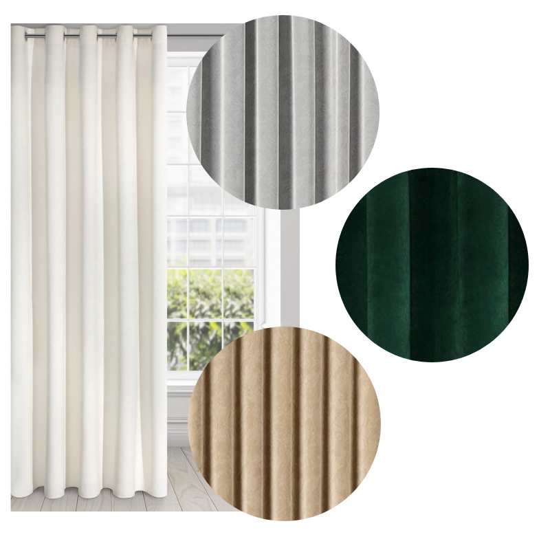 Záclony Závěs zatemňovací záclony Na Míru , šířka 400 cm, barvy