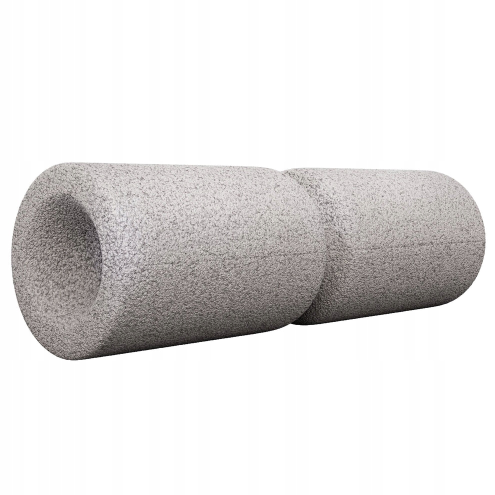 Wałek fitness 38 cm Gorilla Sports szary