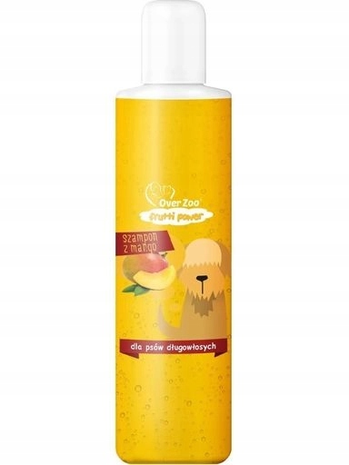 4x Over Zoo Frutti Power Mango šampon pro dlouhosrsté psy 200 ml