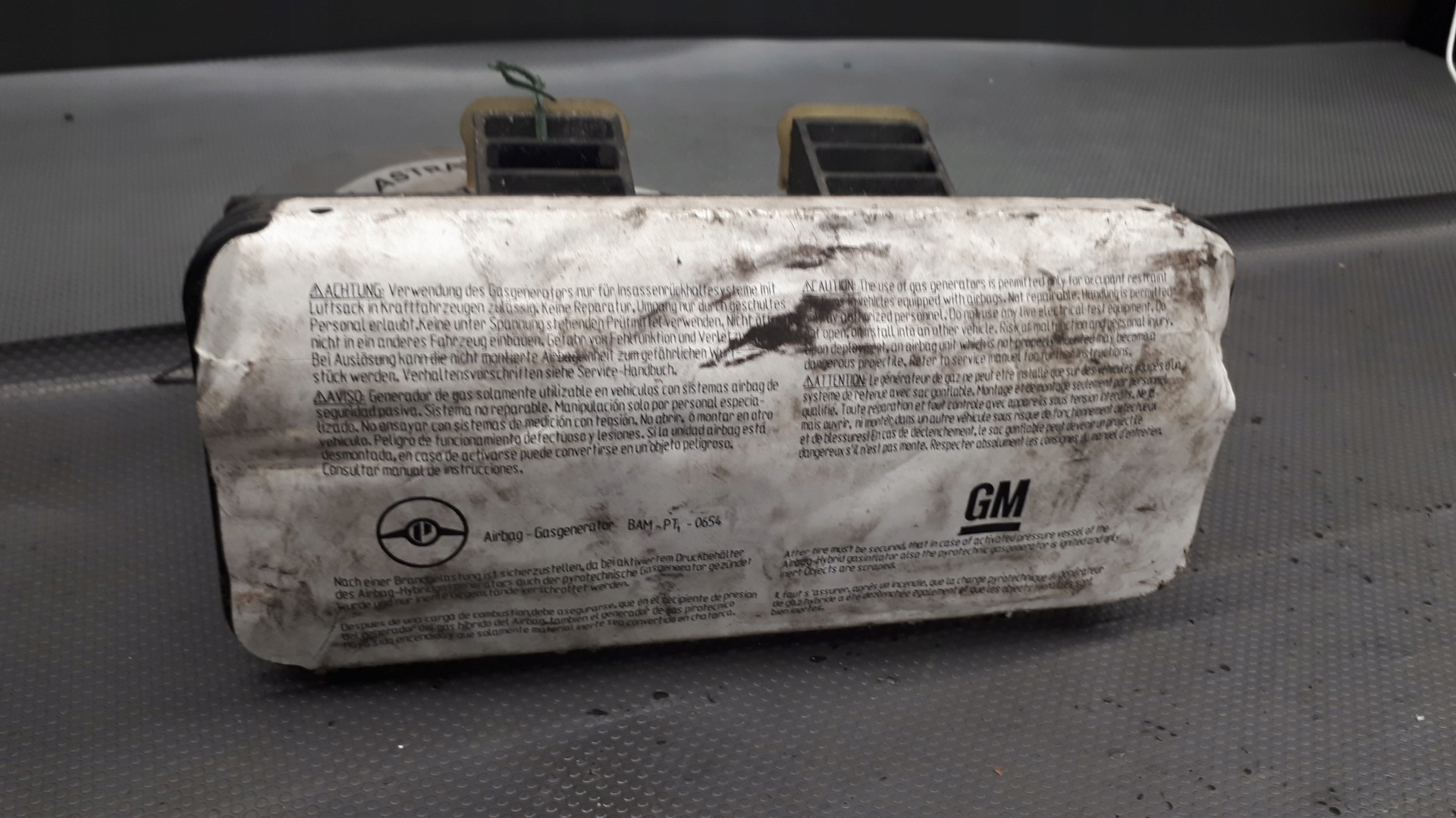 90561101 airbag airbag Opel Astra G
