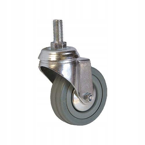 KOŁO OBROTOWE SZARE KÓŁKO 50 mm TRZPIEŃ M10 3062