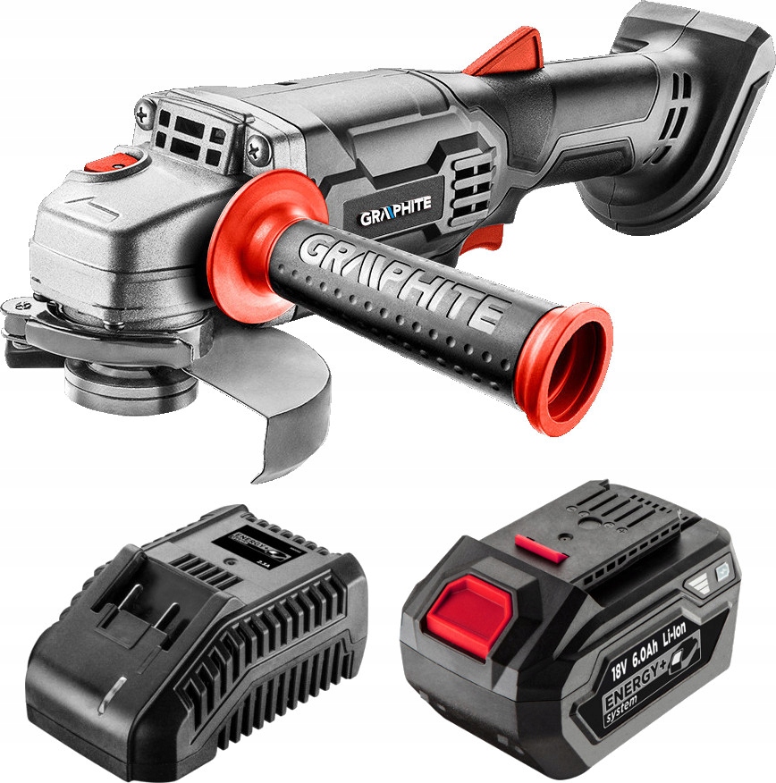 Úhlová Bruska 18 V 6 Ah Graphite