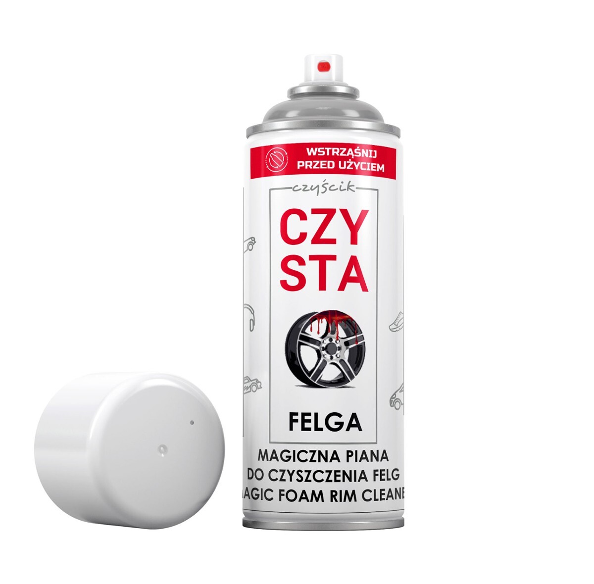 

Piana Do Mycia Czyszczenia Felg Detailing Czysty