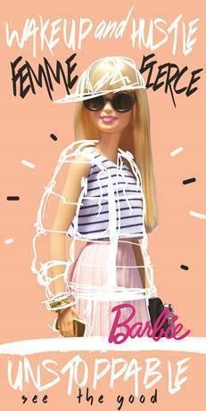 

Ręcznik Plażowy Lalka Barbie Kąpielowy 70x140 MIX