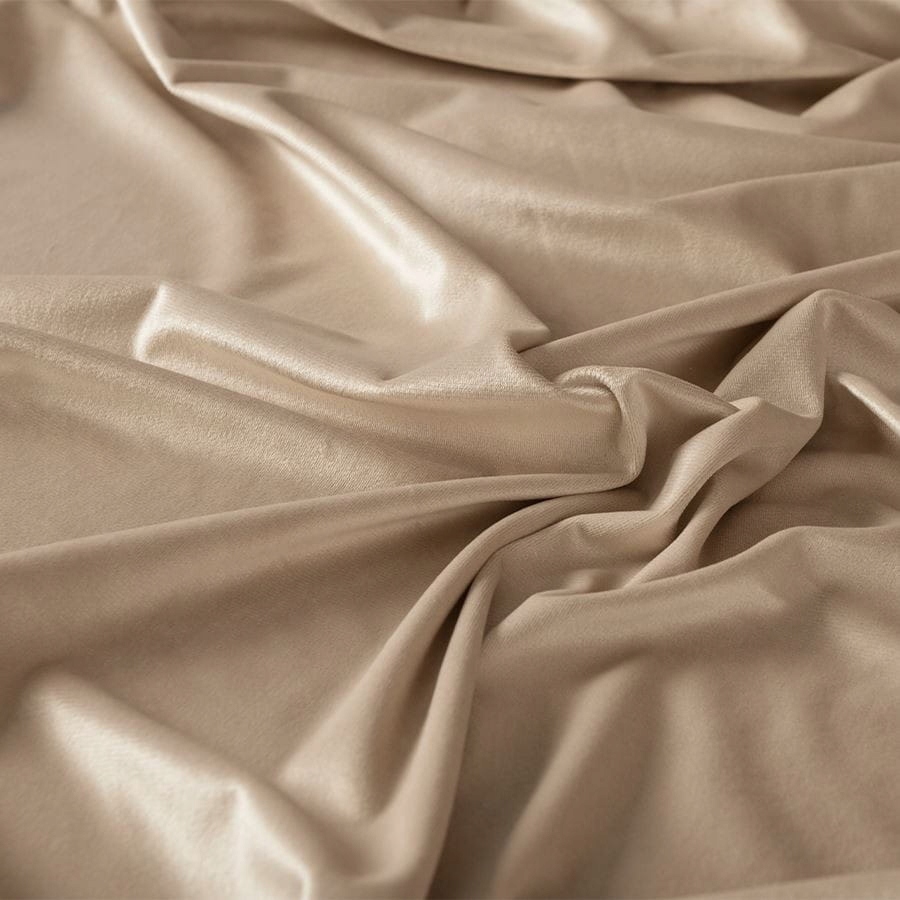 Tkanina Velvi Zasłonowa Dekoracyjna Velvet 300CM 15 Ciemny Krem kupon 2,8m
