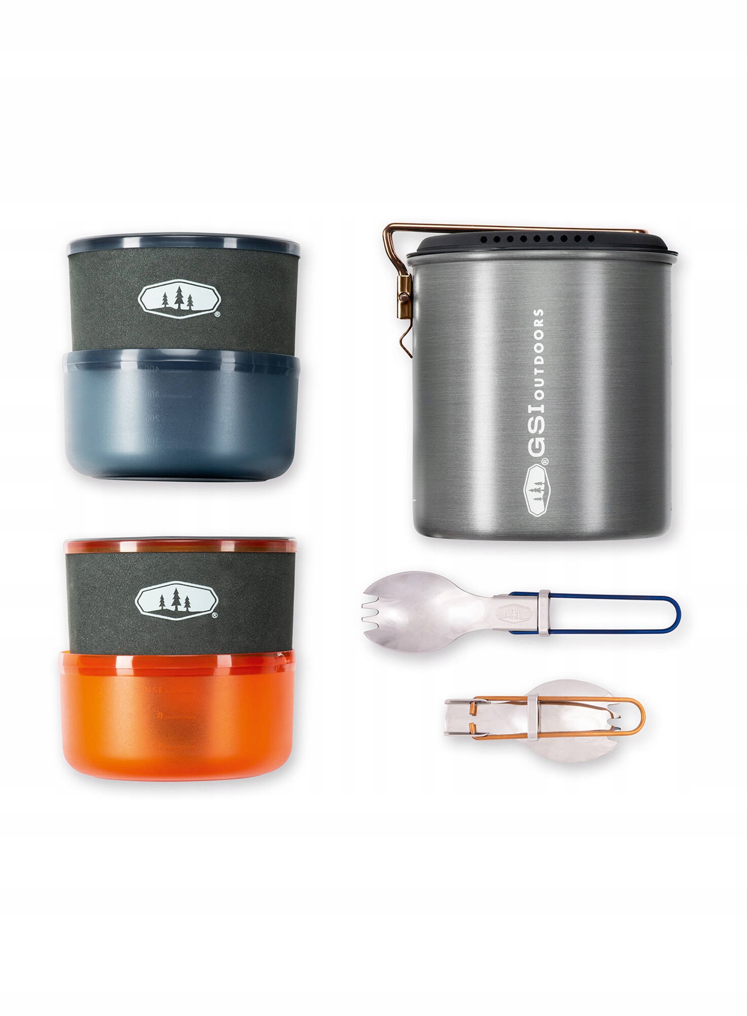 Sada nádobí Gsi Outdoor Halulite MicroDualist