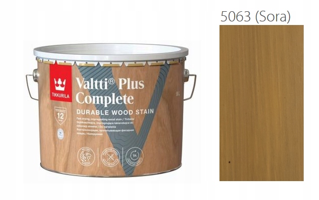 TIKKURILA Valtti Plus Complete 5063 SORA 9l