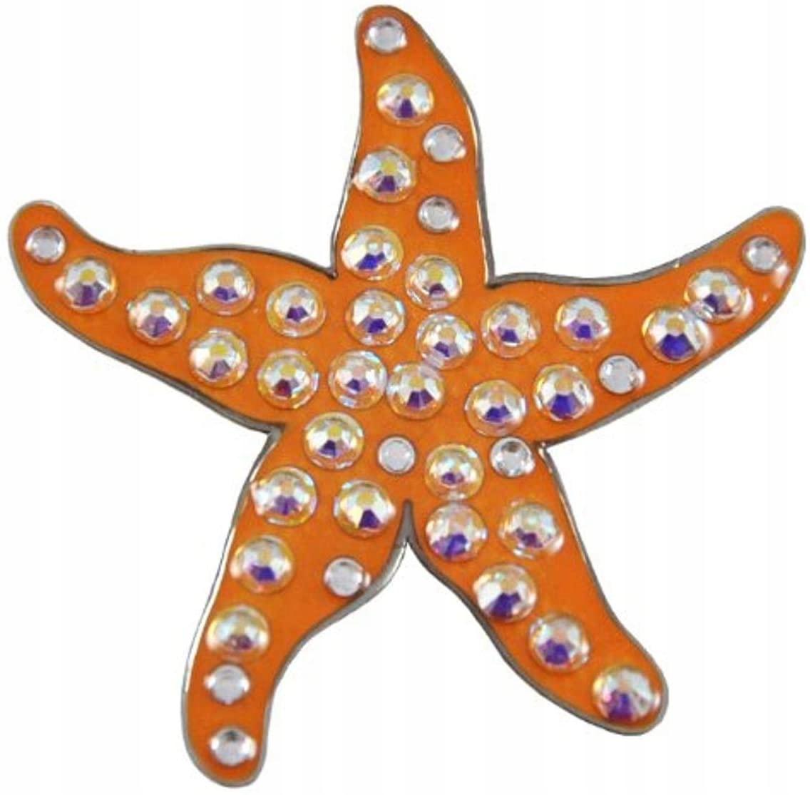 L20 Ball Marker Do Golfa Przypinka Navika Starfish Swarovski