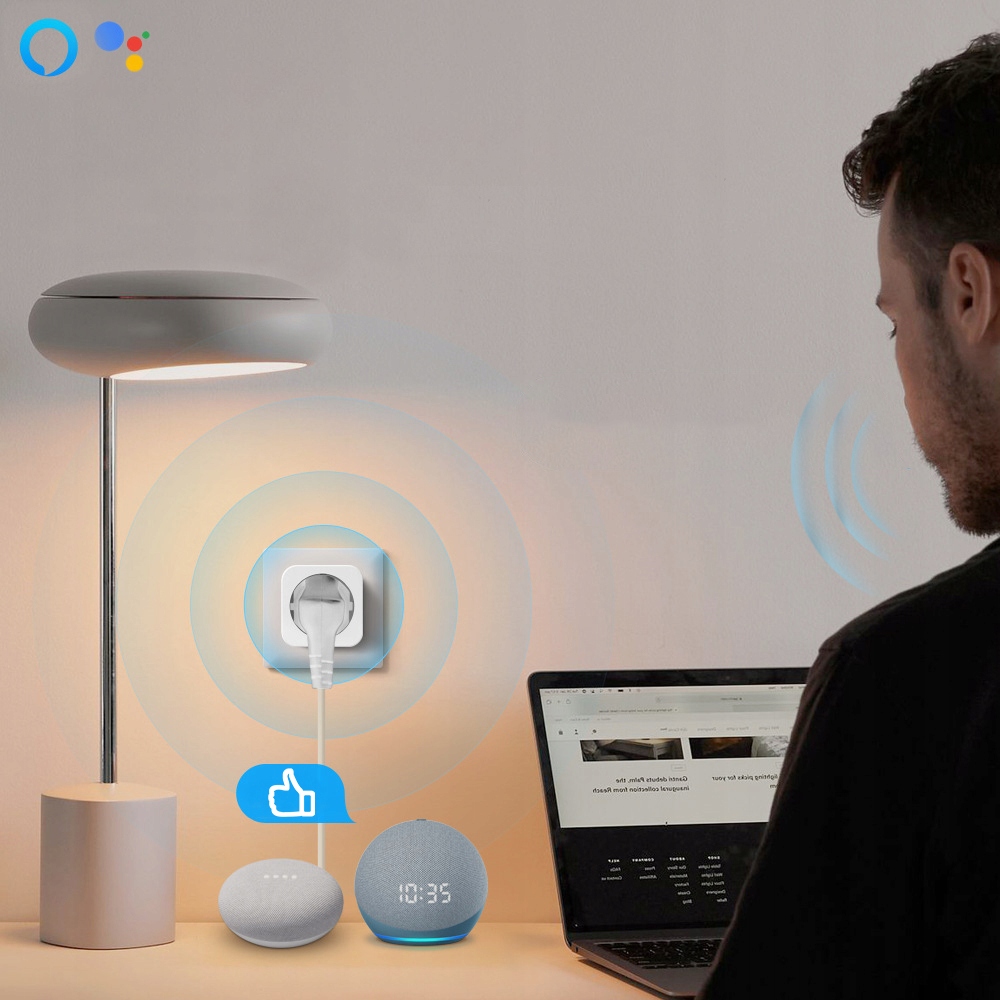 Programator czasowy inteligentne gniazdko SMART WIFI TUYA timer watomierz Cechy dodatkowe łączność z wifi