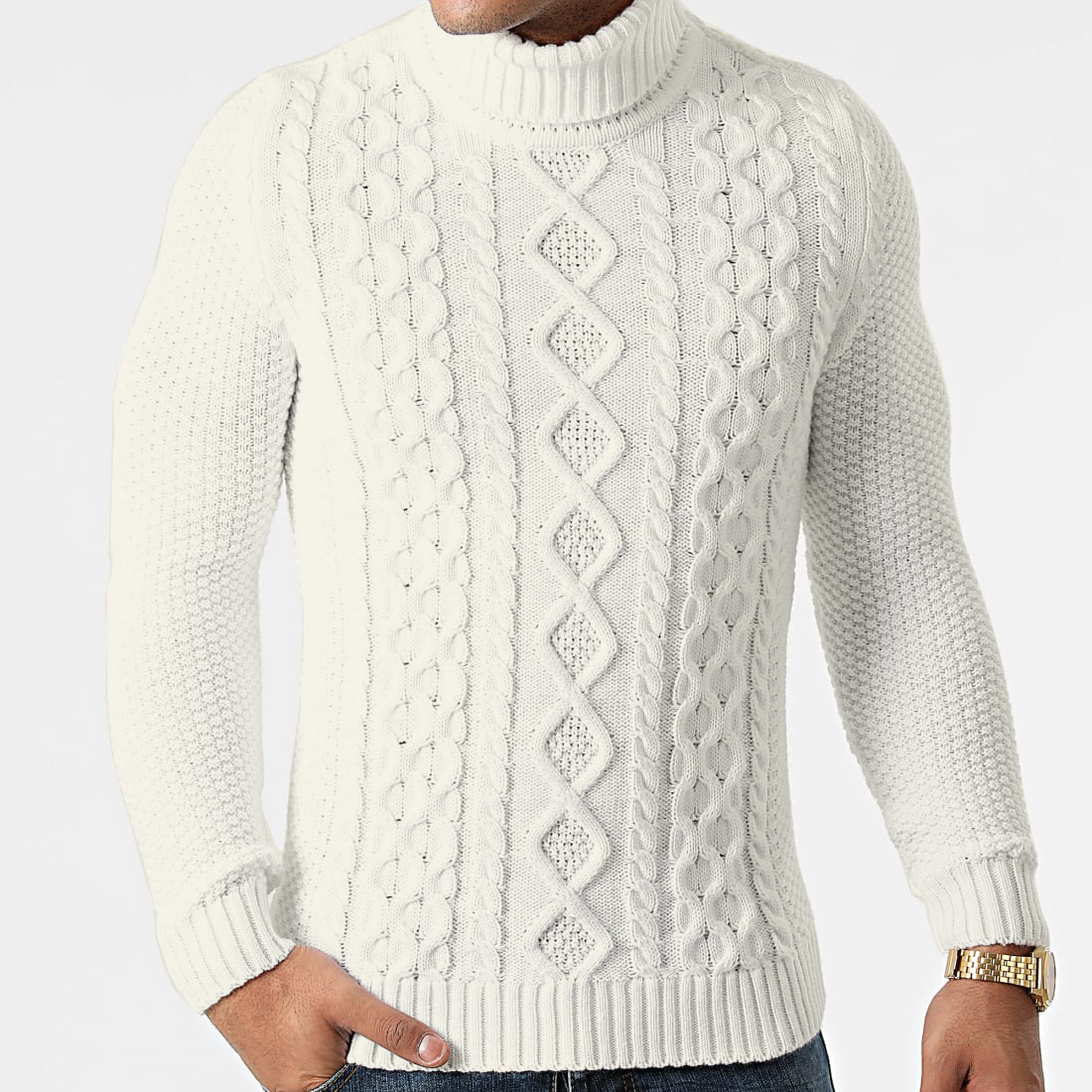 Pánský Rolák , teplý, silný, pružný, se Mikina Se Stojáčkem