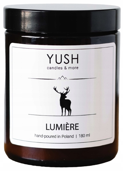 

Świeca zapachowa Lumière 180ml