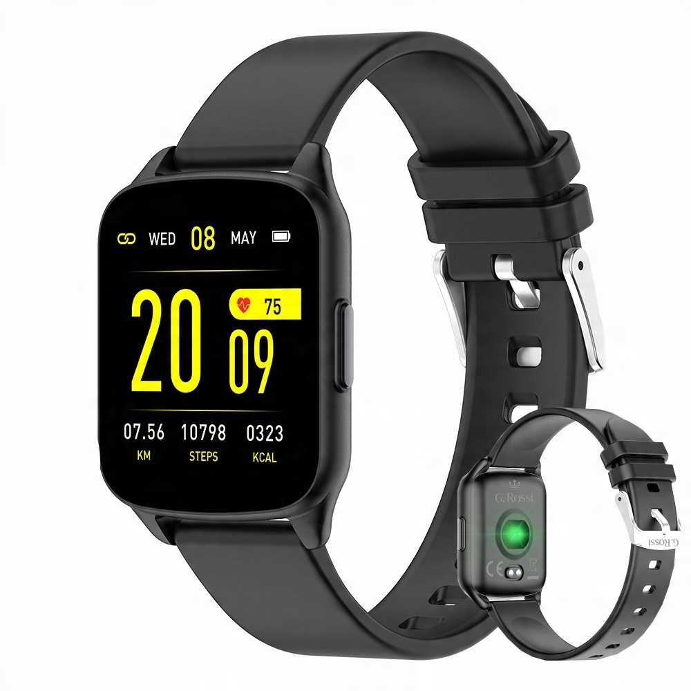 

Smartwatch G. Rossi Tel Sms Bieganie Rower + Box