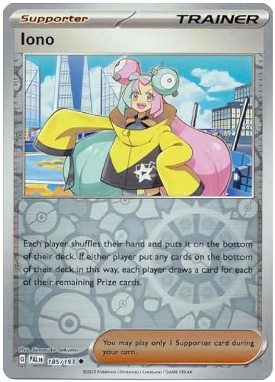 Karta Pokemon TCG Iono (080/091) Reverse Holo