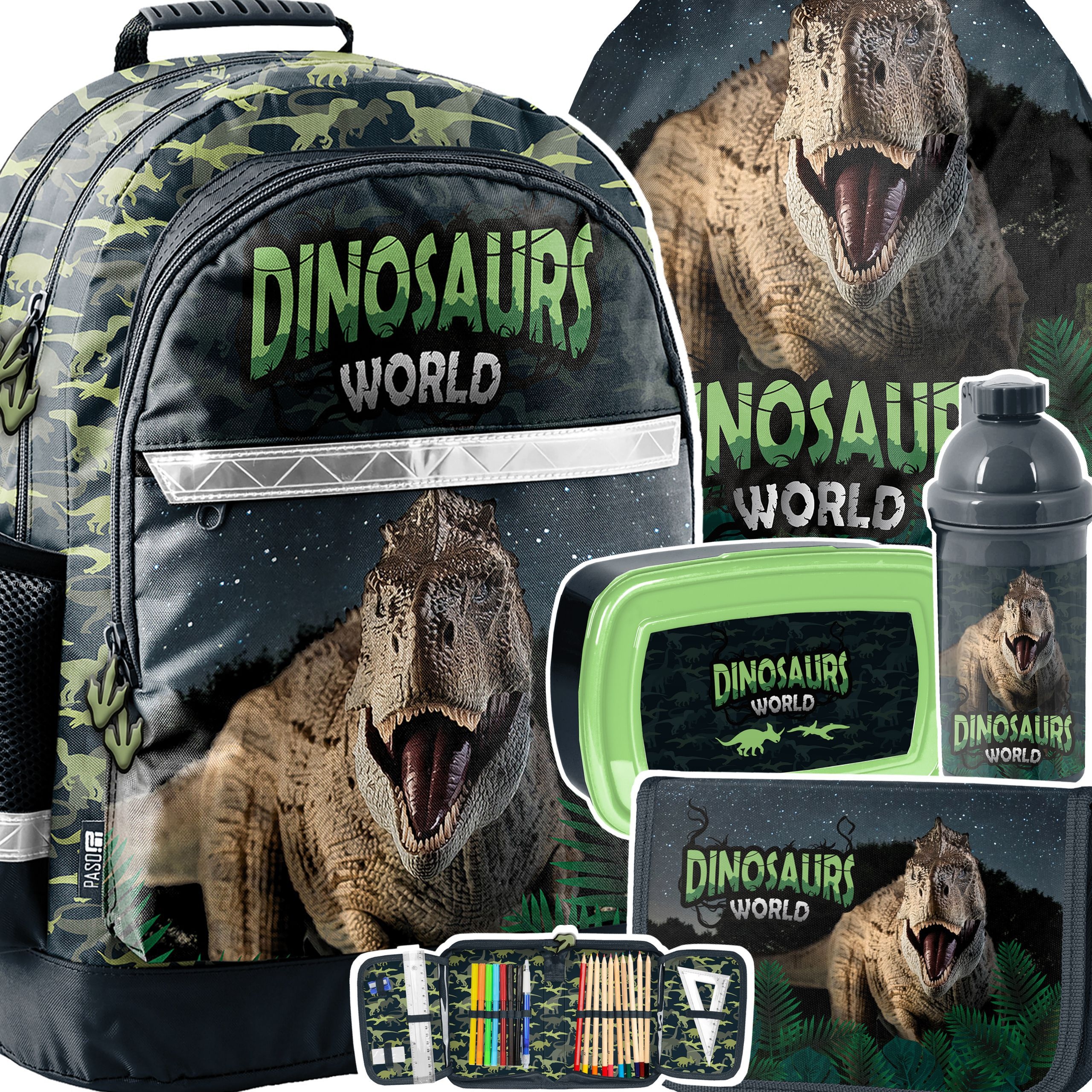 

Plecak Szkolny Dinozaur Tornister Dino Dla Chłopca