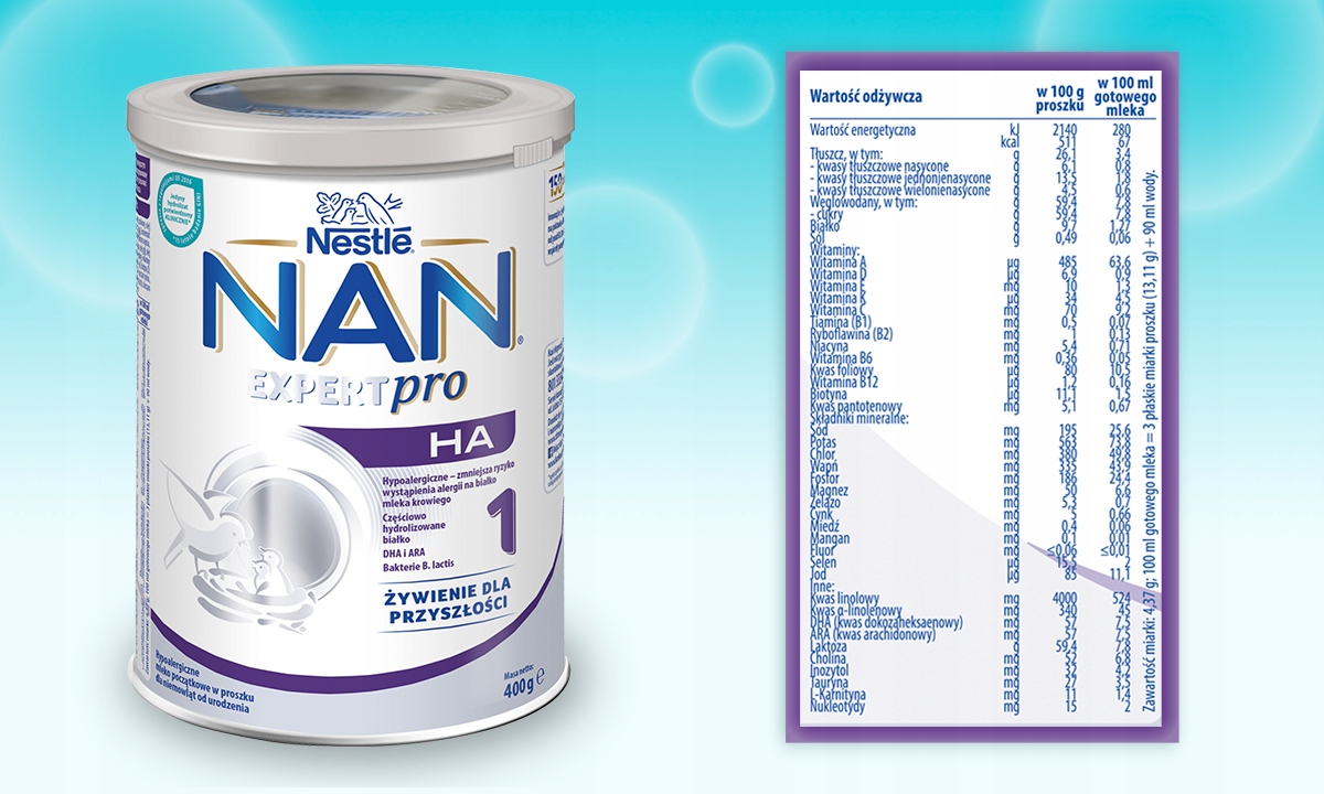NESTLE NAN EXPERT PRO HA 1 4x400g Marka Nestle