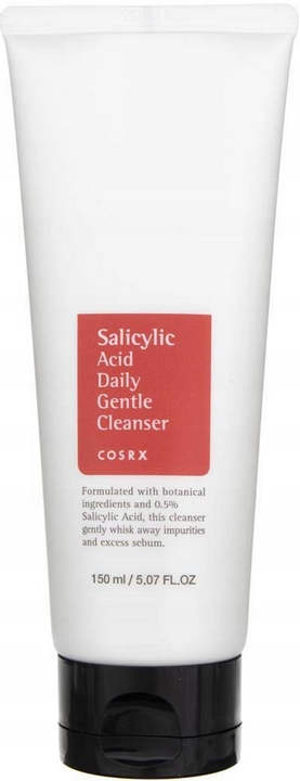 Cosrx Salicylový čistič 50 ml Krásná Pěna Na Obličej Čistí Póry Pupínků