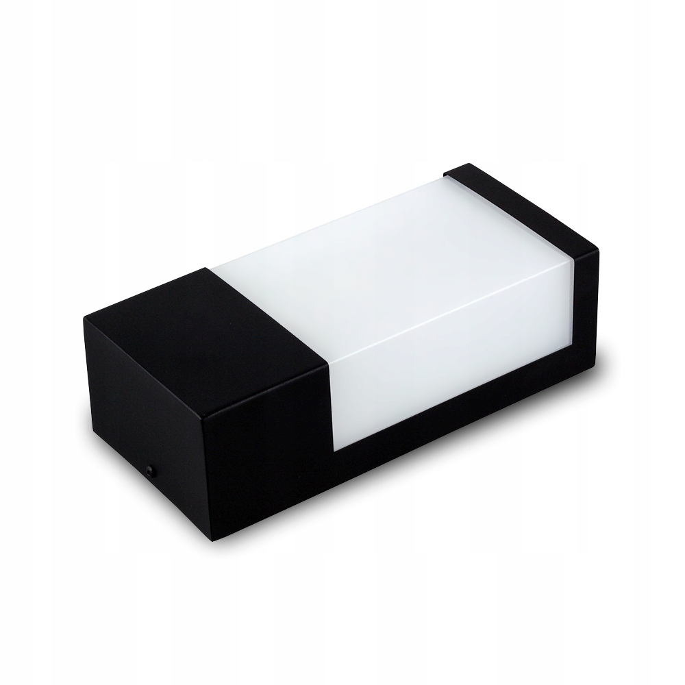 KINKIET ZEWNĘTRZNY LAMPA OGRODOWA ELEWACYJNA E27 Kolor czarny