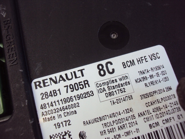 MODUŁ BCM REANULT TALISMAN Producent części Renault OE