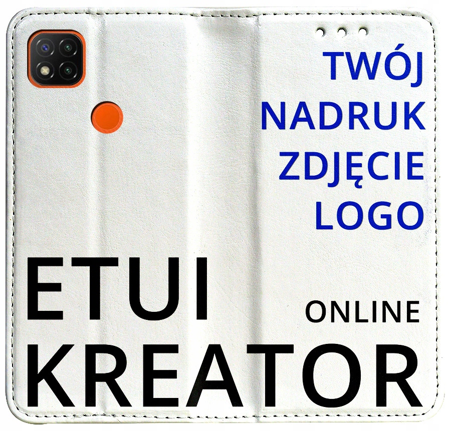 

Etui Portfel Kreator Nadruk Do Xiaomi Redmi 9C