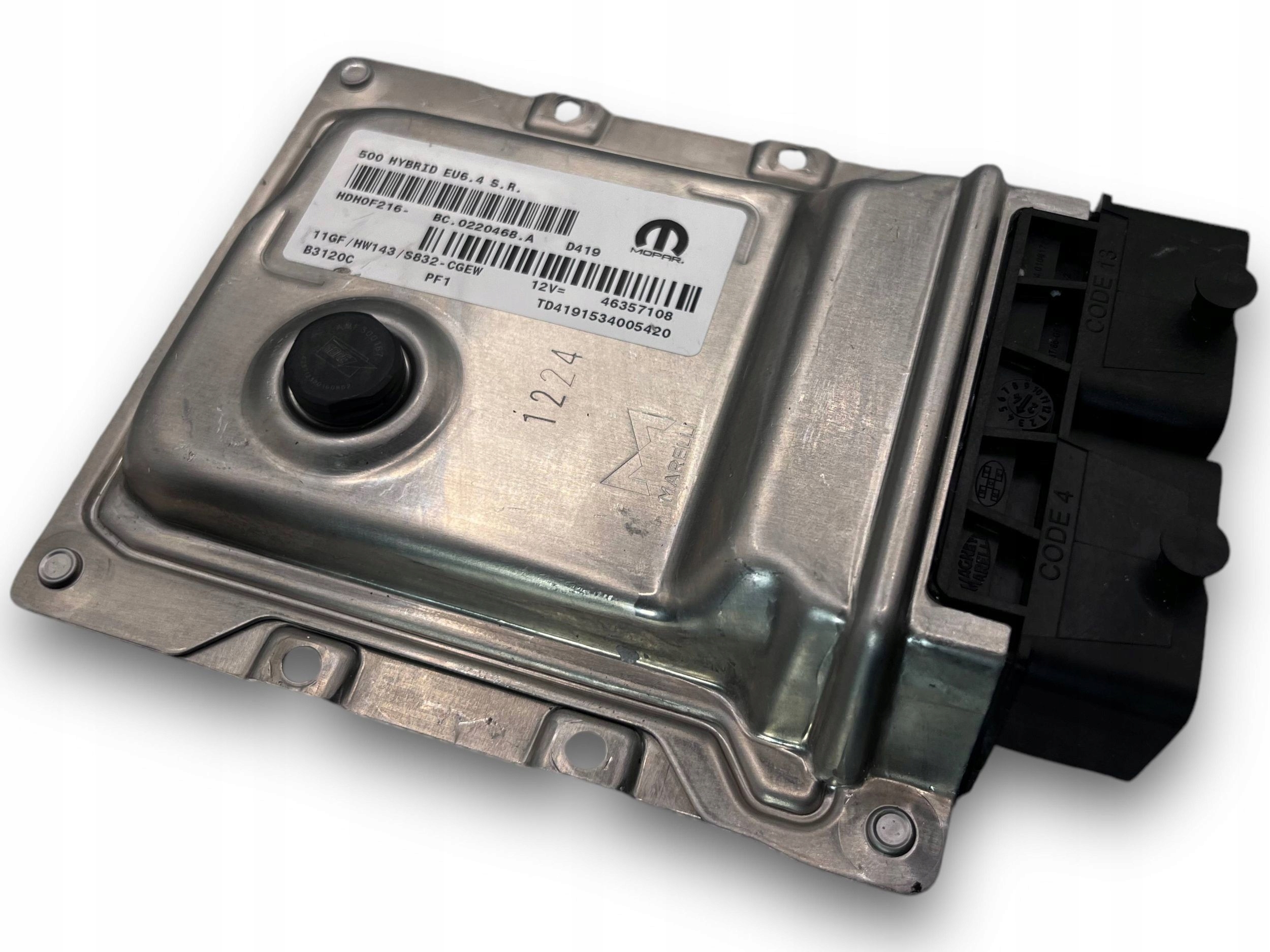 modulo Centralina FIAT 500 46357108 BC.0220468.A