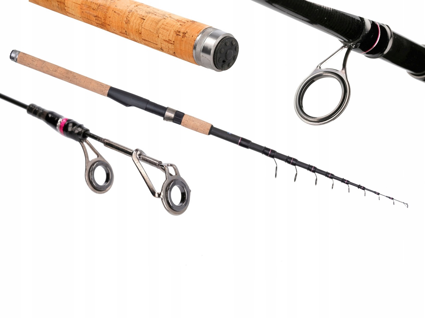 WĘDKA MATCH TELE PROFF 3,9M 10-40G CARBON TELESKOPOWA RUMPOL 110703