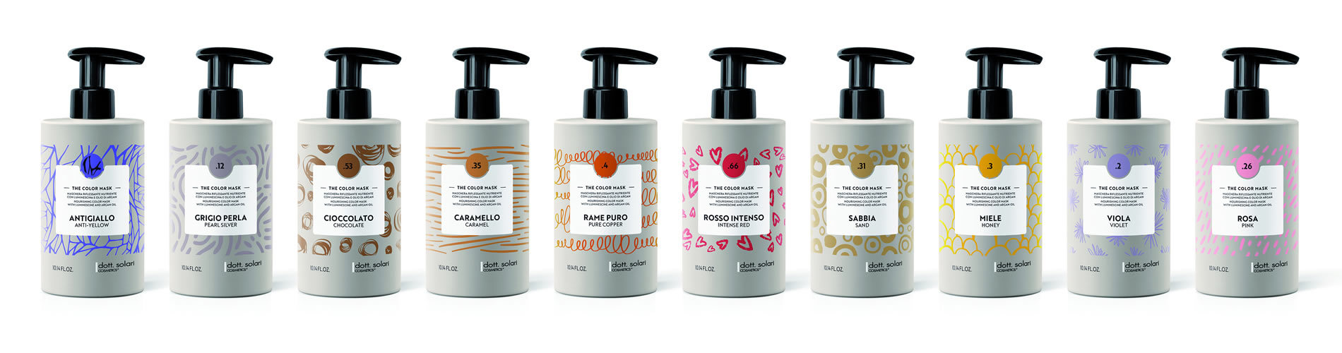 MASKA KOLORYZUJĄCA .DOTT.SOLARI COLOR MASK 300ml Marka Dott. Solari