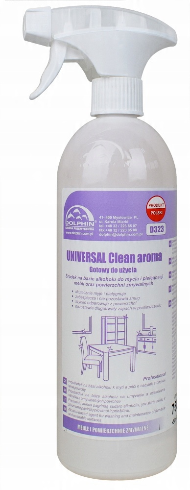 

Universal Clean Aroma Mycie Pielęgnacja Mebli 0,8l