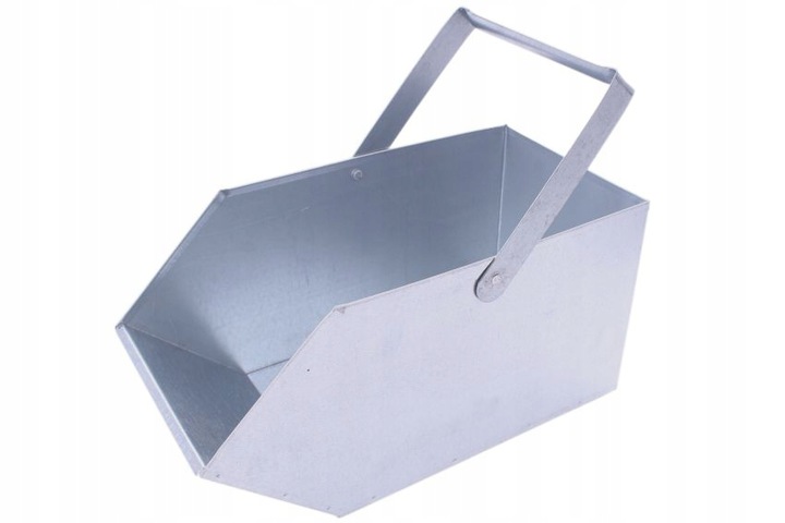 Weglarka pojemnik na węgiel drewno mała ocynk