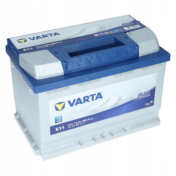 Akumulator Varta E11 12V 74Ah Blue Dynamic P+ 5740120683132 za 480