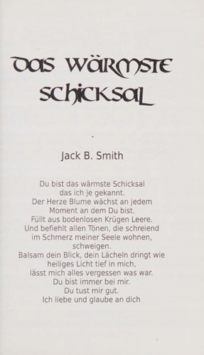 Das warmste Schicksal Jack B. Smith