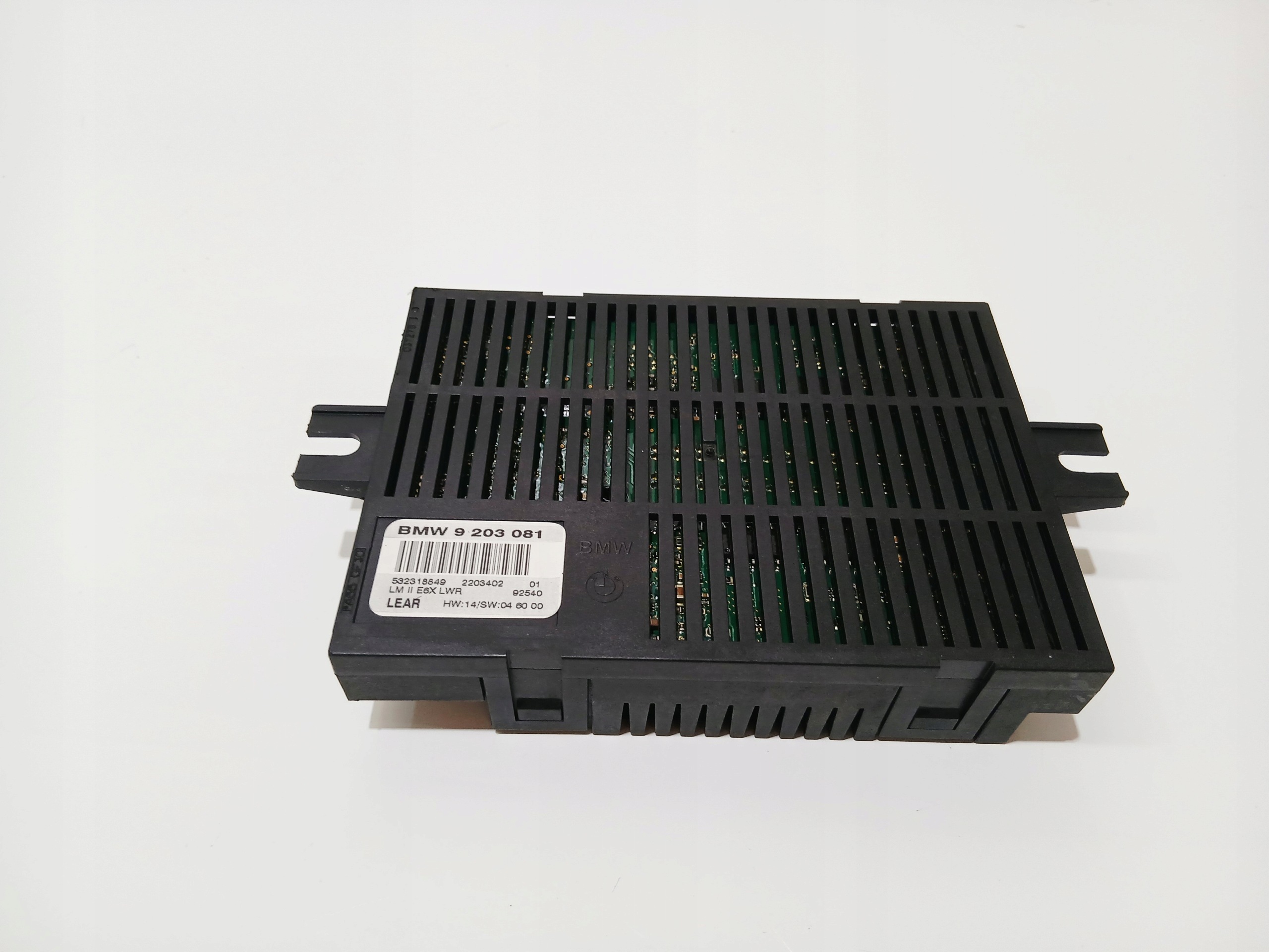 module control unit of the lights BMW E60 E61 LCI 9203081