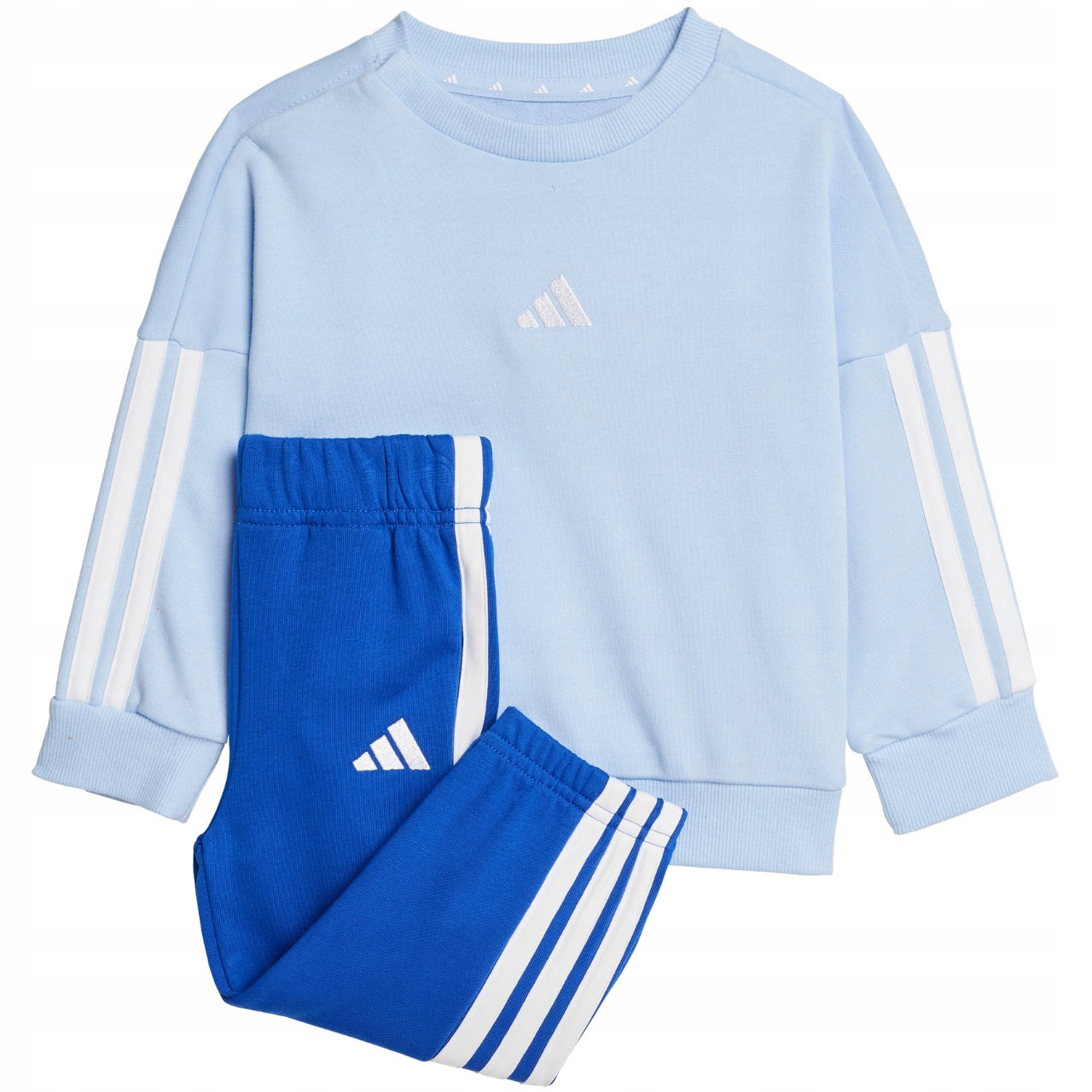 Dres dla dzieci adidas Essentials Joggers niebieski JD6483 92cm
