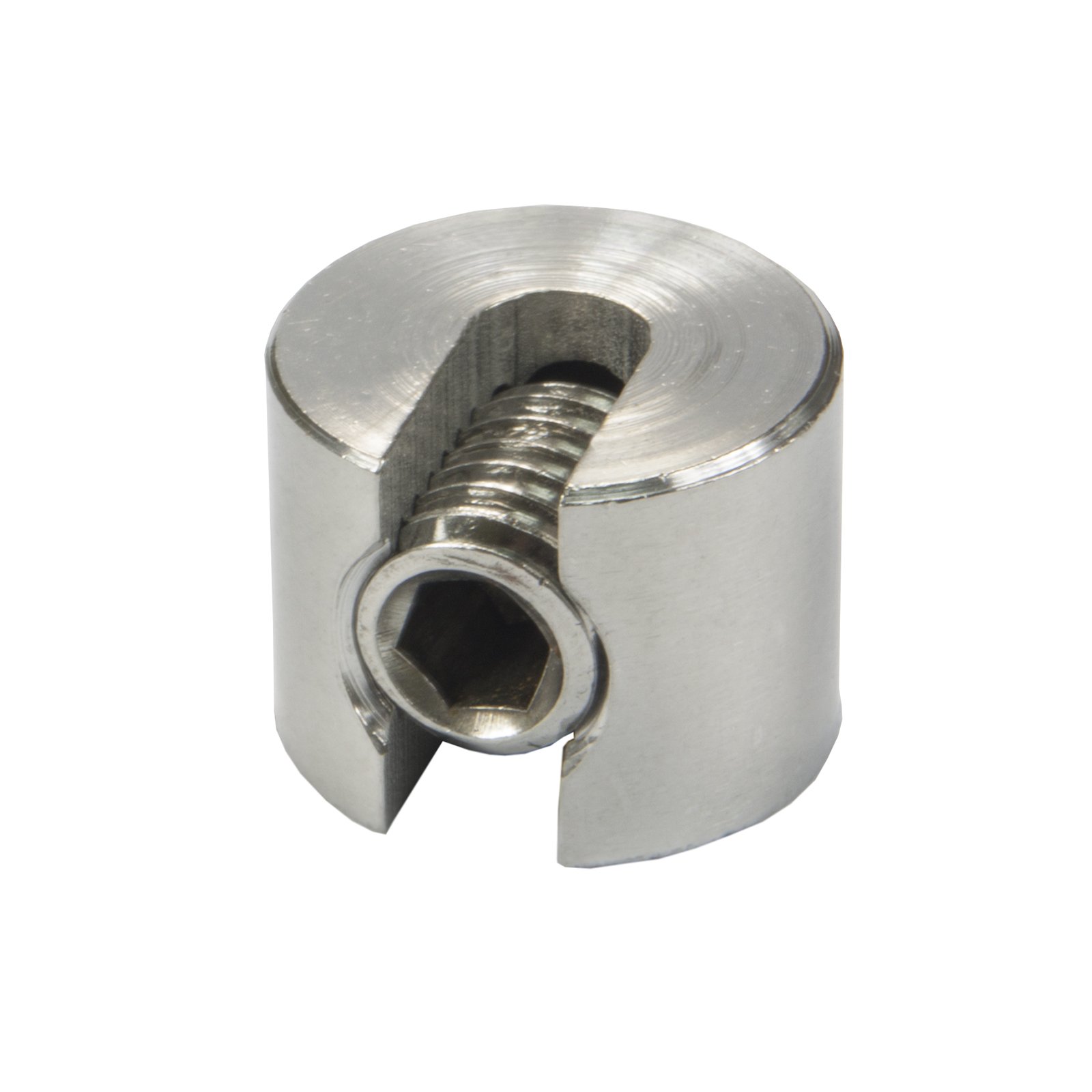 Upínací svorka na lano Stoper Nerezová Inox 3 mm 20 ks