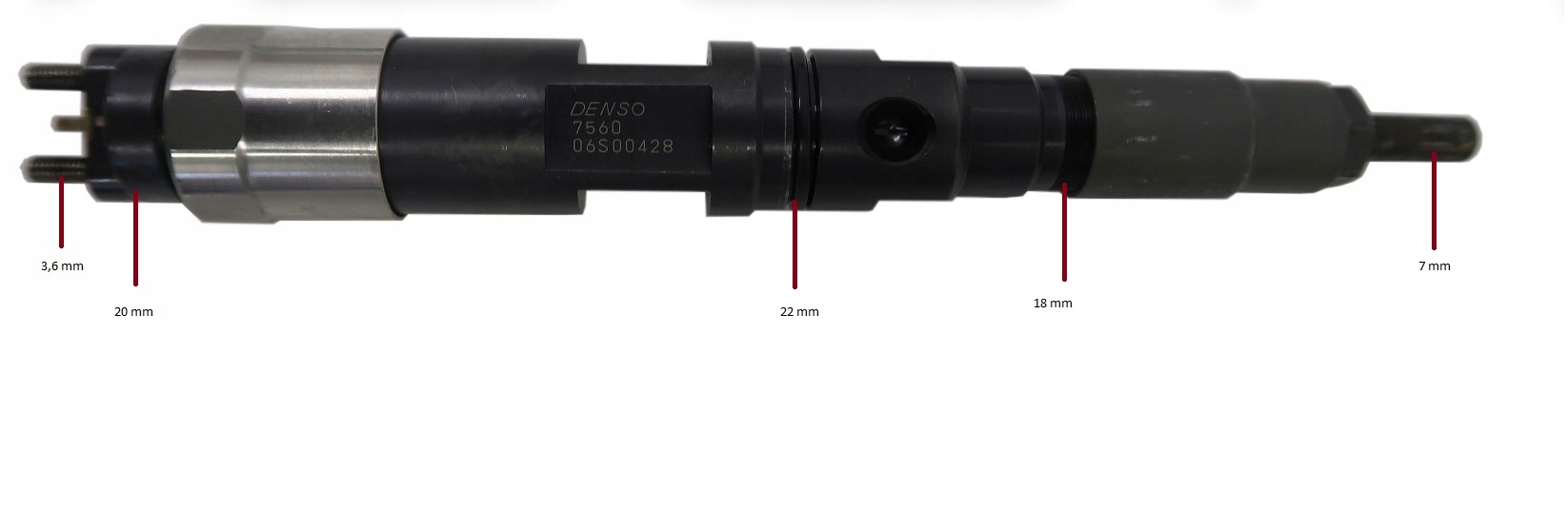 WTRYSKIWACZ DENSO 7560 06S00 Part manufacturer Denso