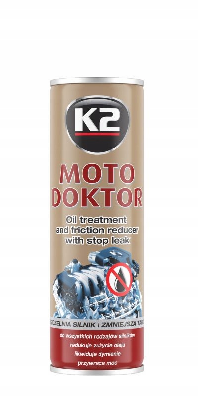 

K2 Moto Doktor uszczelniacz do silnika 443ml