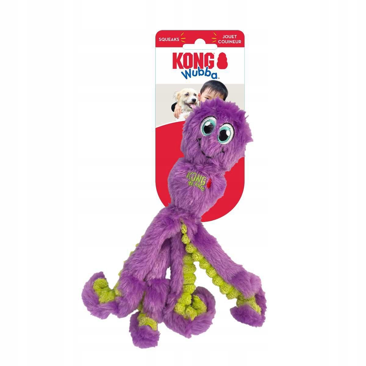 Kong Wubba Octopus MIX L 32,5X10X7,5 CM