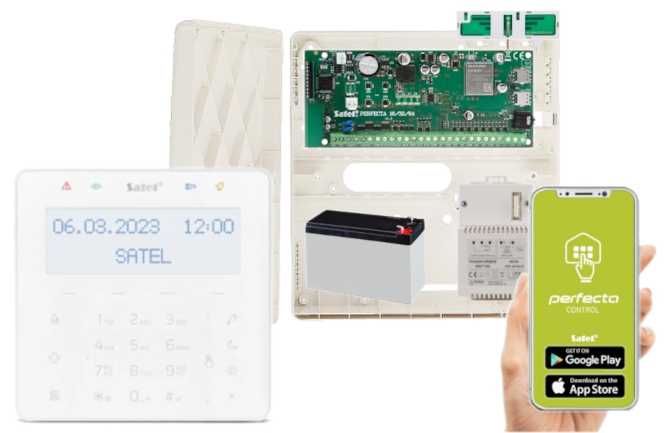 Perfecta 64 M System Alarmowy Satel Lte Gsm Polski